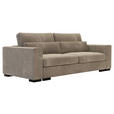 SCHLAFSOFA in Flachgewebe Beige  - Beige/Schwarz, KONVENTIONELL, Kunststoff/Textil (236/78/114cm) - Carryhome