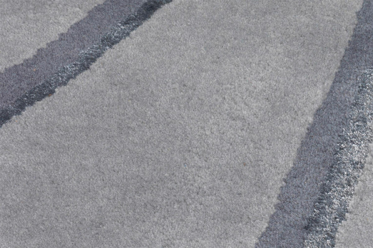 FLACHWEBETEPPICH  Wohnzimmer 170/240 cm Grau rechteckig  - Grau, Basics, Textil (170/240cm) - Kayoom