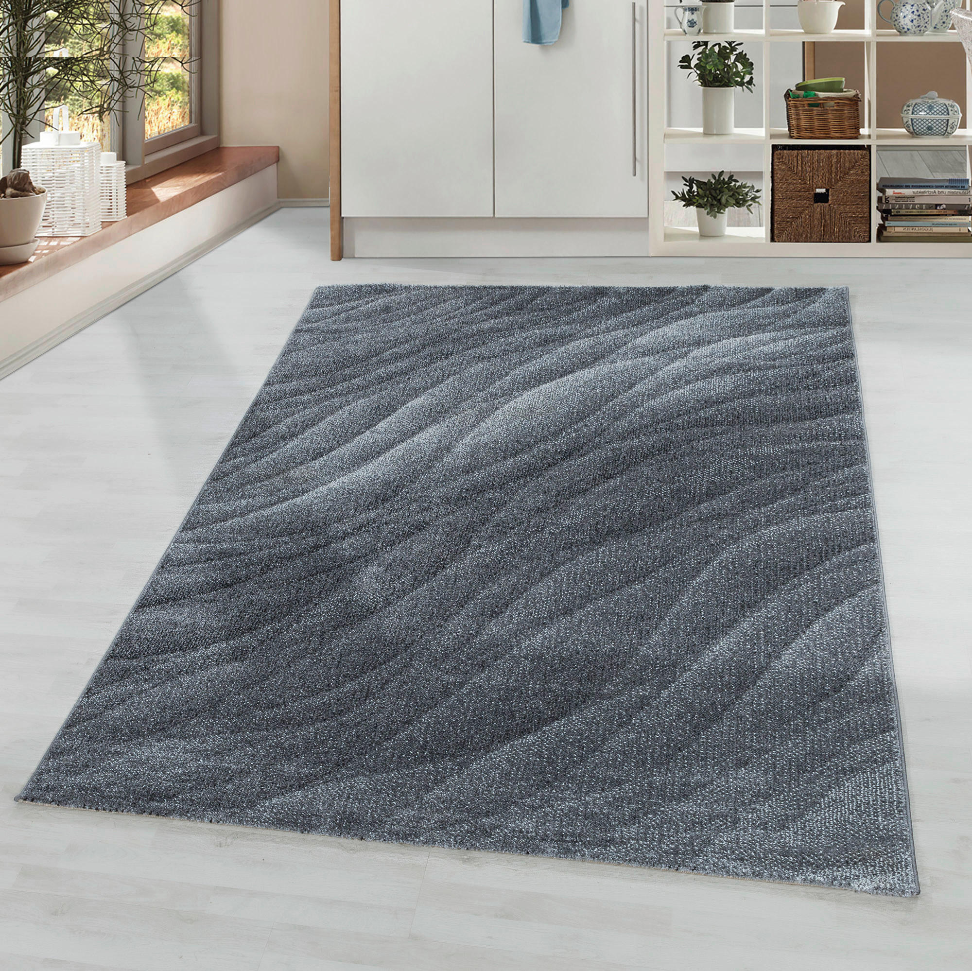 LÄUFER  80/250 cm  Grau  - Grau, Design, Textil (80/250cm) - Novel