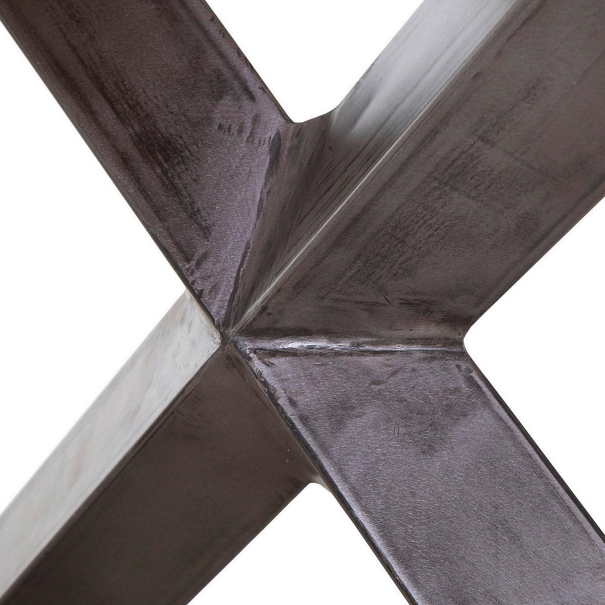ESSTISCH in Metall, Holz 220/100/78 cm  - Schwarz/Naturfarben, MODERN, Holz/Metall (220/100/78cm) - Livetastic
