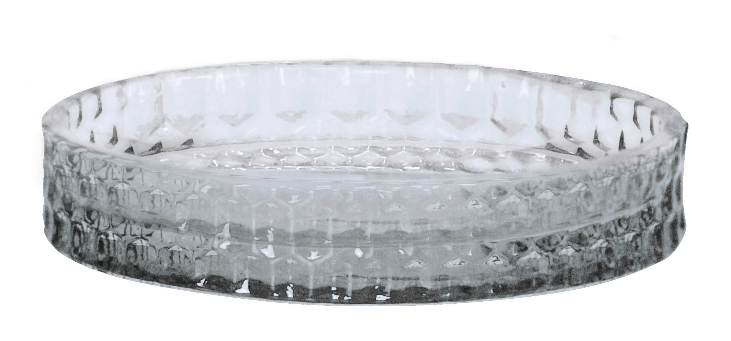 Seifenschale Melua Anthrazit Glas