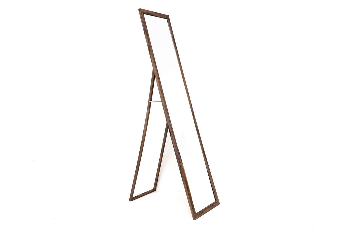 OGLINDĂ 34,5/154,5/3,5 cm    - culoare lemn wenge, Modern, sticlă/metal (34,5/154,5/3,5cm) - Carryhome