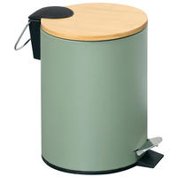 KOSMETIKEIMER 3 L  - Salbeigrün, Basics, Holz/Kunststoff (17/24cm) - Kesper