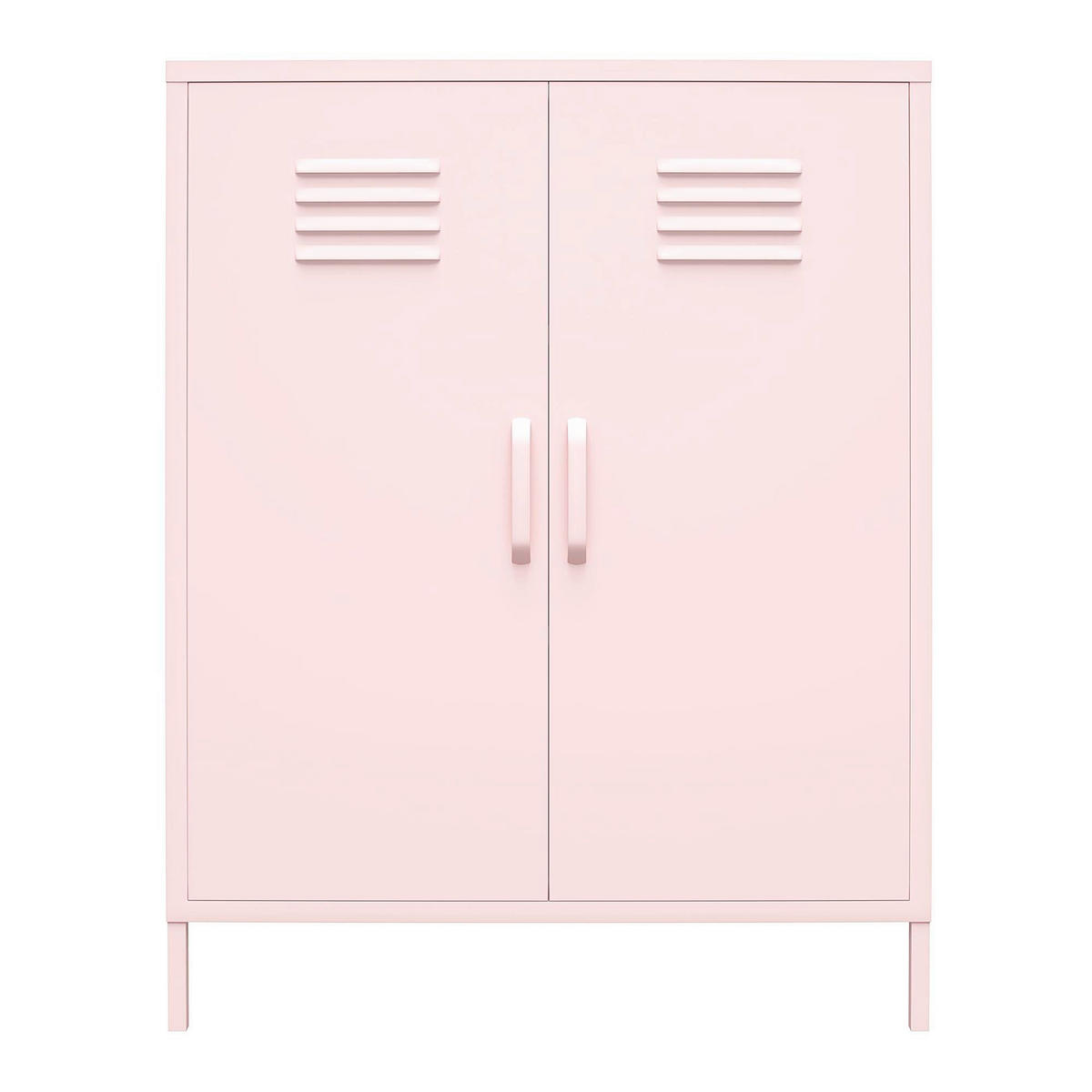 HIGHBOARD Cache  in 80/101/40 cm  - Rosa, Design, Metall (80/101/40cm) - MID.YOU