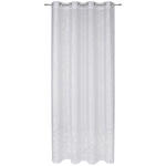 ÖSENVORHANG halbtransparent  - Weiß, KONVENTIONELL, Textil (140/245cm) - Esposa