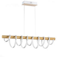 ZÁVESNÉ LED SVIETIDLO, 112/22/130 cm  - farba akácie/biela, Natur, kov (112/22/130cm)