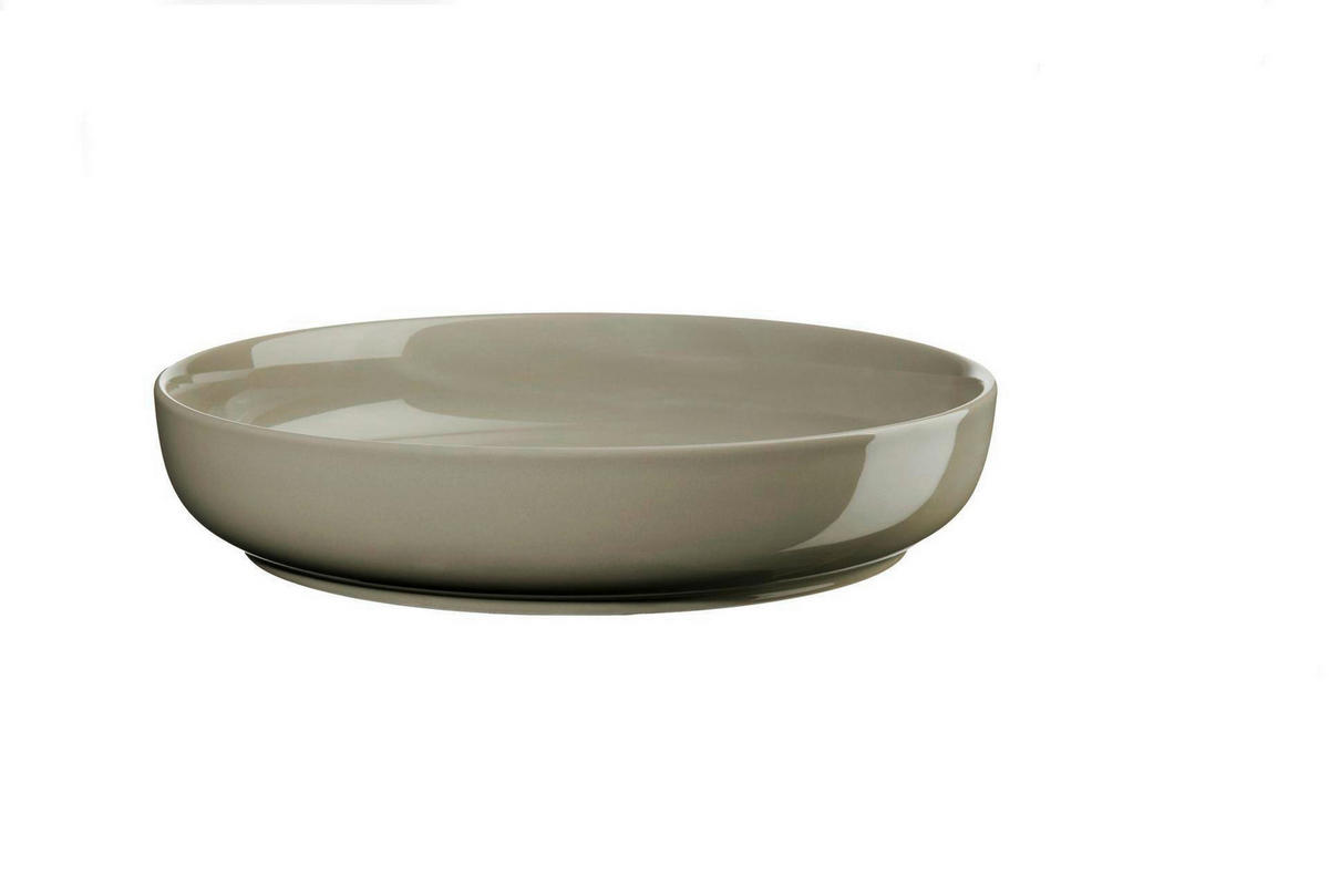 GOURMETTELLER Olivgrün 22/4,5 cm coppa shiso  - Olivgrün, KONVENTIONELL, Keramik (22/4,5cm) - ASA