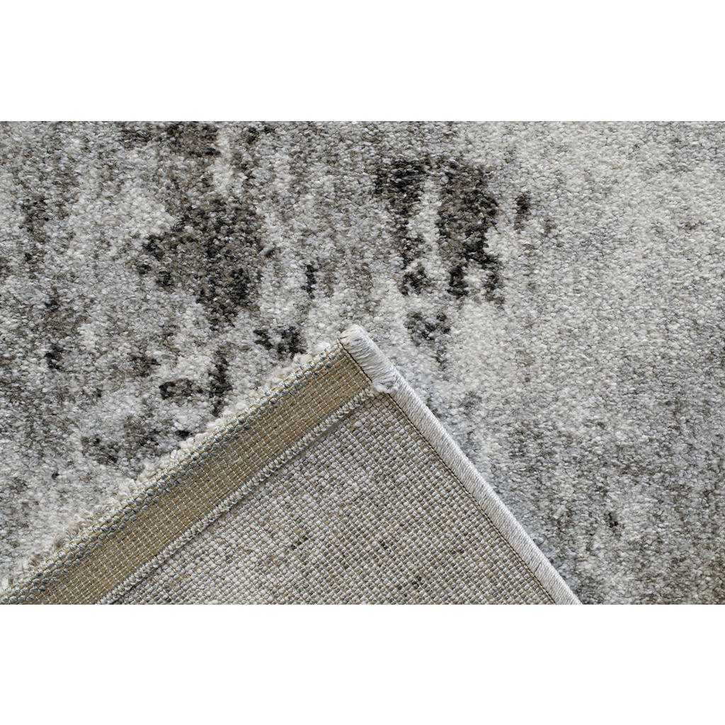 Thumbnail - Novel Webteppich Sorrent, Silber, Hellgrau, Dunkelgrau, Textil, Abstraktes, rechteckig, 160x230 cm, Oeko-Tex® Standard 1...
