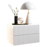 NACHTKÄSTCHEN 42/28/30 cm  in Weiß  - Weiß, KONVENTIONELL, Holzwerkstoff (42/28/30cm) - Boxxx