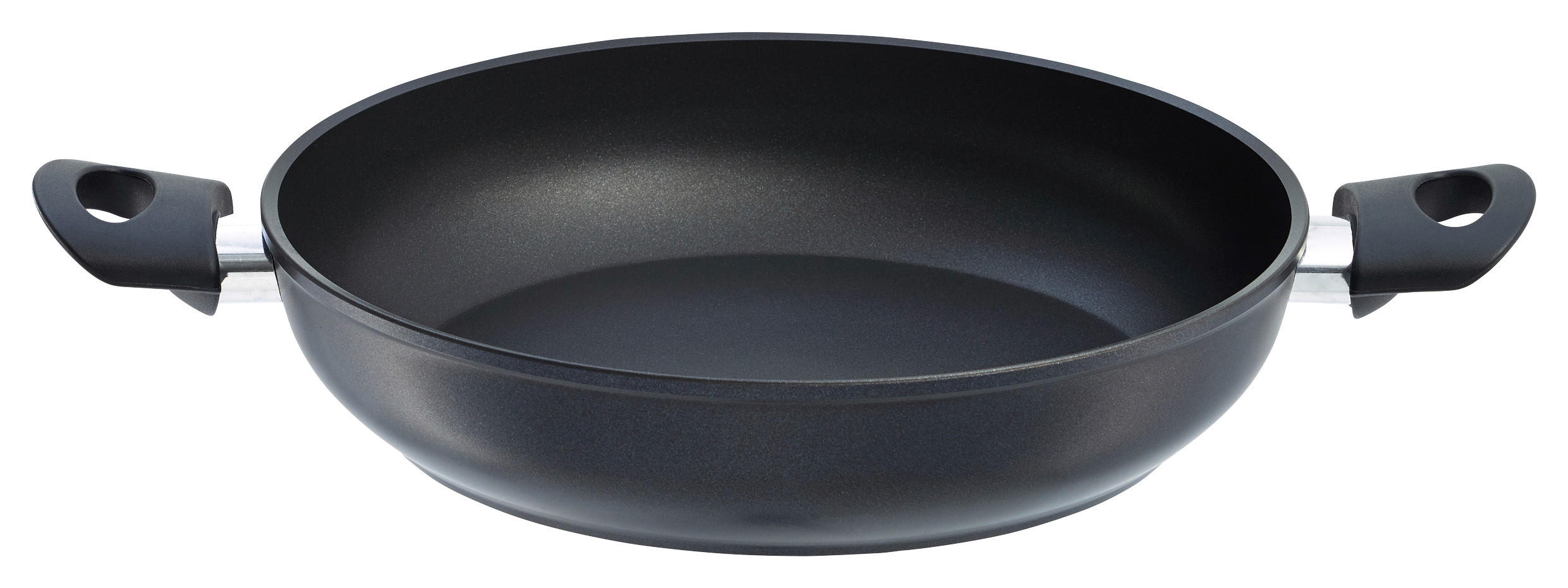 SERVÍROVACÍ PÁNEV  28 cm  - černá, Basics, kov (28cm) - Fissler