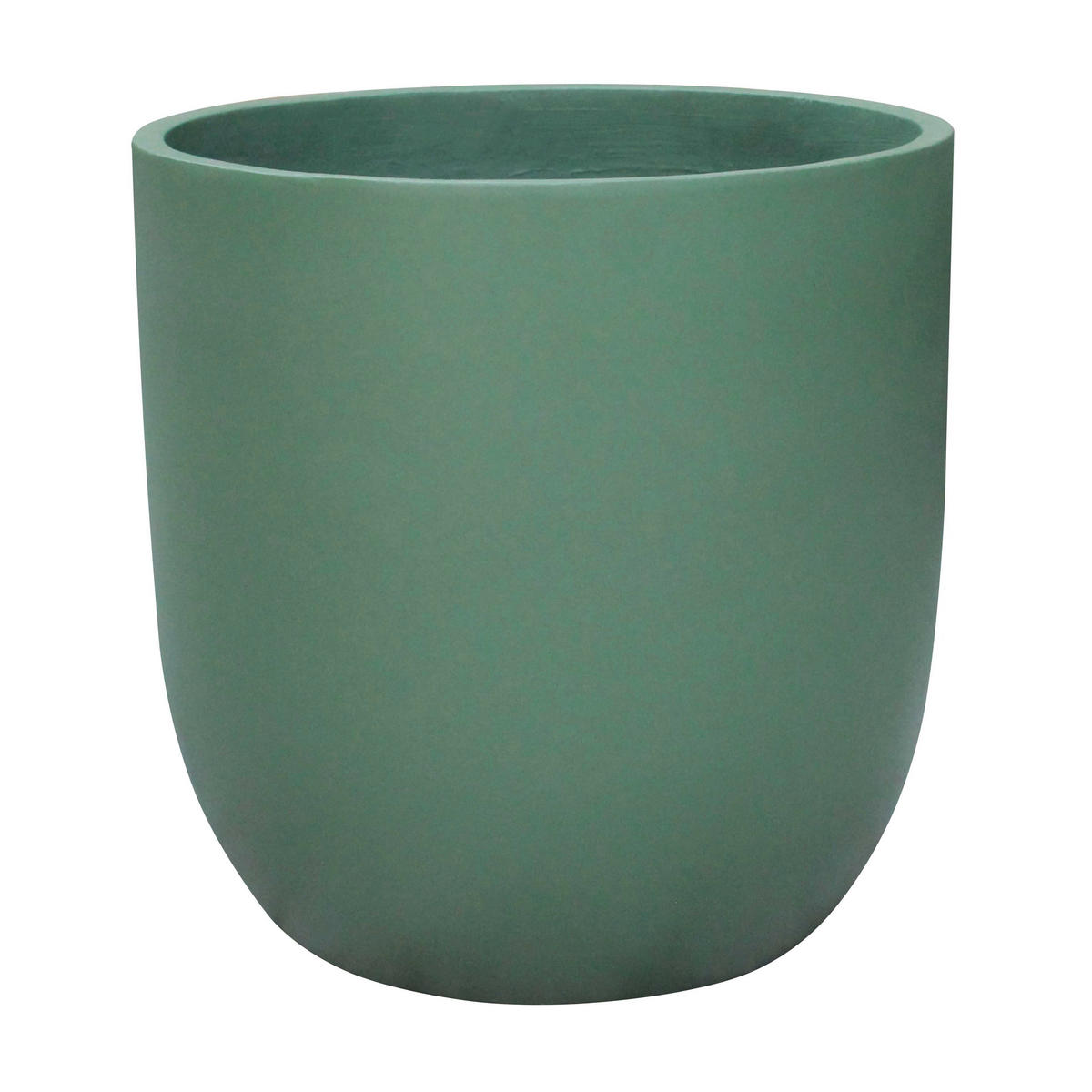 OKRASNI LONČEK - zelena, Basics, keramika (42/42cm) - Ambia Home