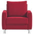 SESSEL in Textil Rot - Chromfarben/Rot, Design, Textil/Metall (81/90/85cm) - Bali SESSEL in Textil Rot - Chromfarben/Rot, Design, Textil/Metall (81/90/85cm) - Bali