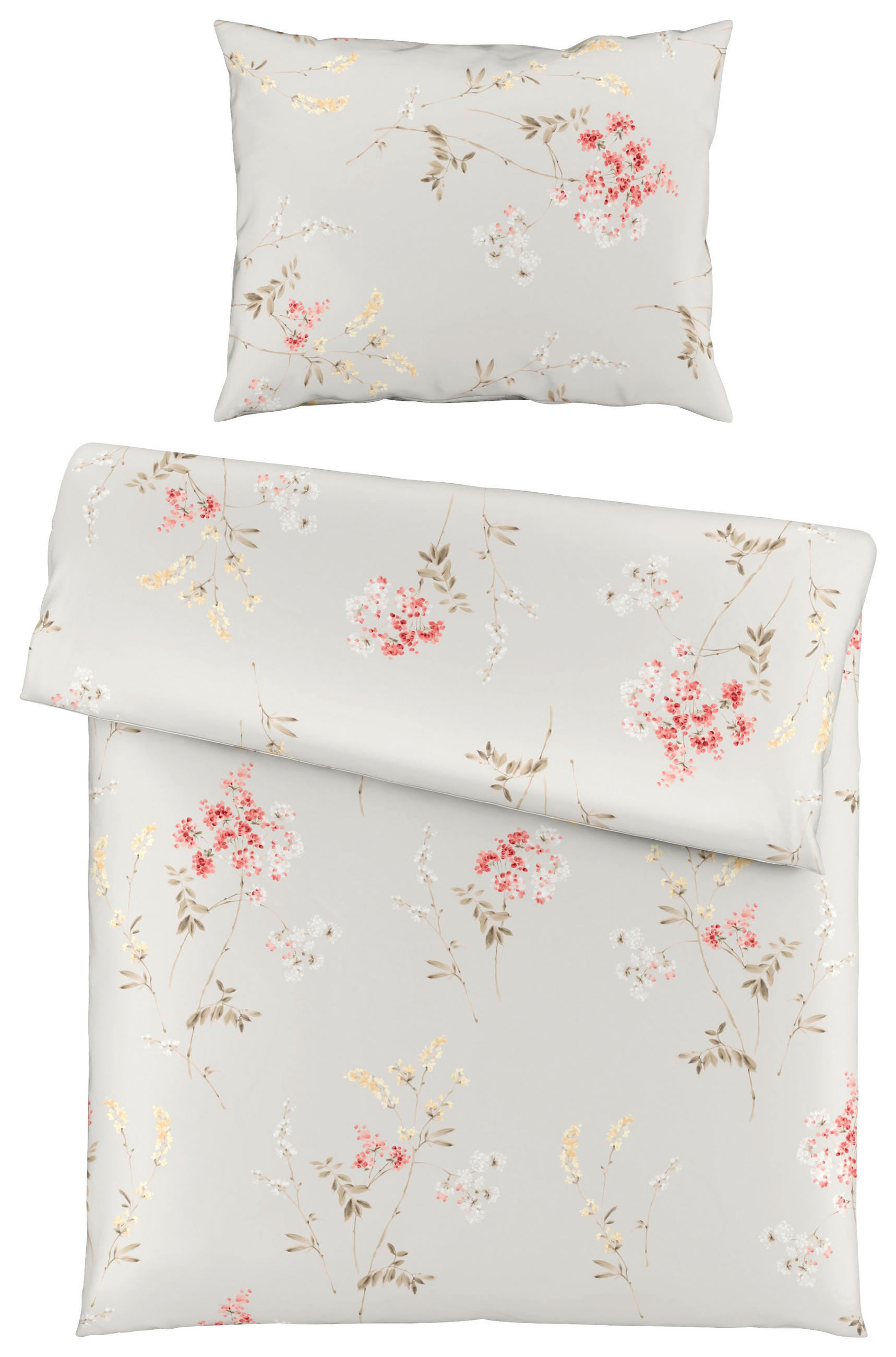 BETTWÄSCHE Standard/Timeless Makosatin 140/200 cm  - Bordeaux/Dunkelrosa, Basics, Textil (140/200cm) - Fleuresse