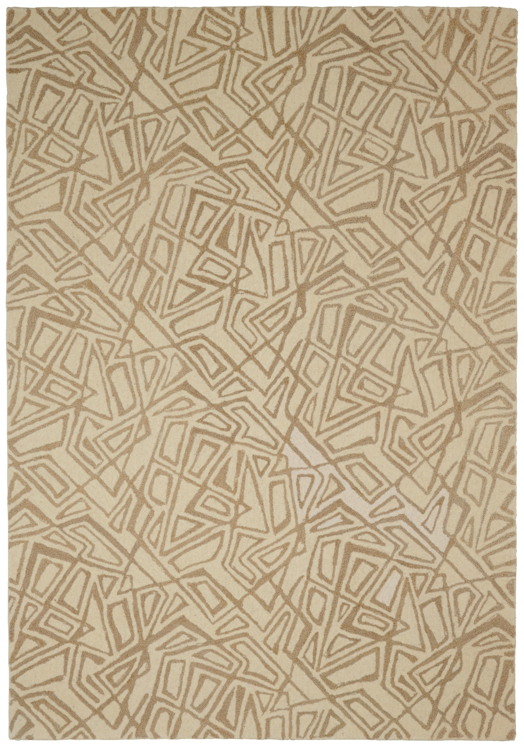 VLNĚNÝ KOBEREC, 160/230 cm, béžová - béžová, Trend, textil (160/230cm) - Novel