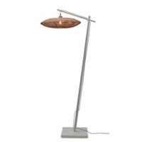 STEHLEUCHTE 55/78/176 cm    - Naturfarben/Weiß, Trend (55/78/176cm) - Good & Mojo
