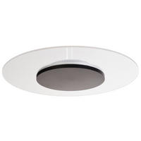 LED-DECKENLEUCHTE Zaniah 42/42/4,5 cm   - Schwarz, KONVENTIONELL, Kunststoff/Metall (42/42/4,5cm)