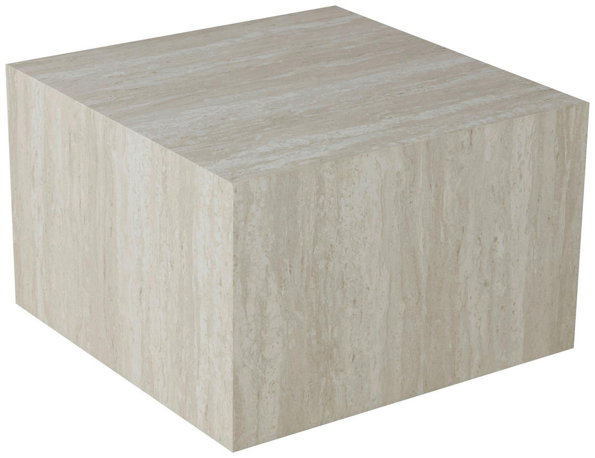 COUCHTISCH 60/60/38 cm quadratisch Hellgrau  - Hellgrau, Design, Holzwerkstoff (60/60/38cm) - Carryhome