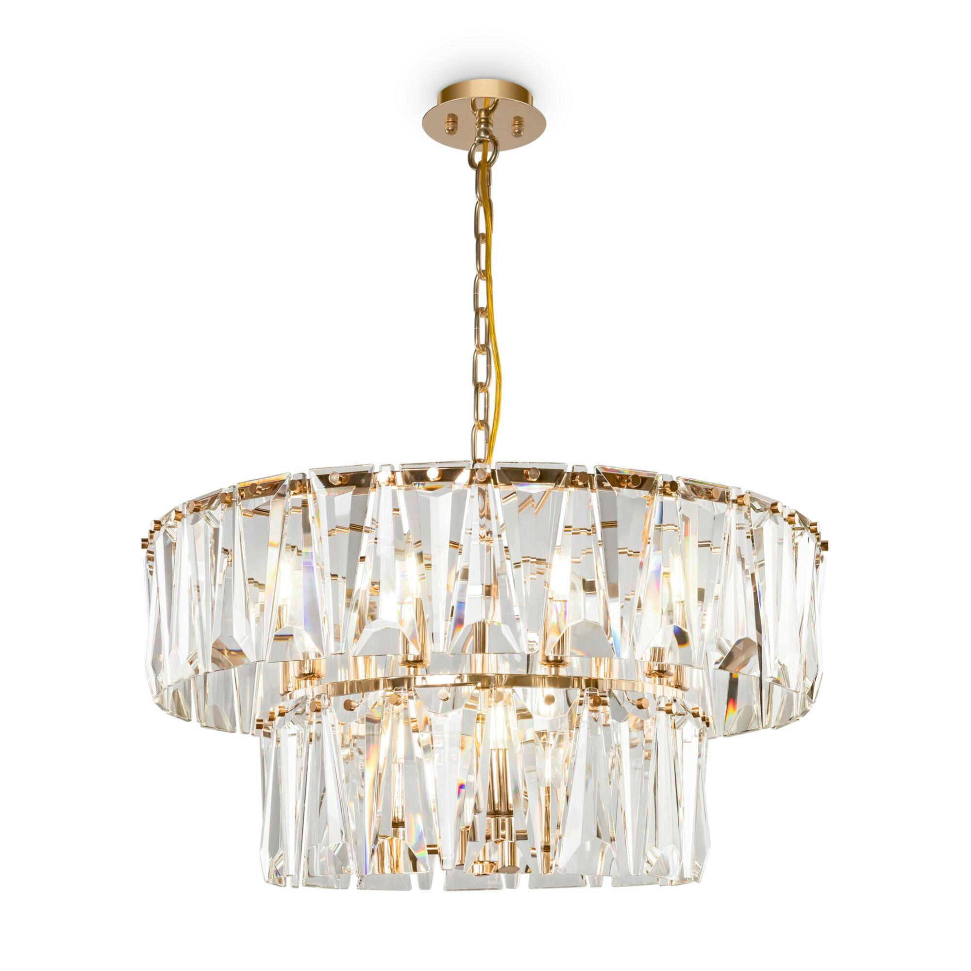 PENDELLEUCHTE Modern 68/37/68 cm   - Goldfarben, Trend, Metall (68/37/68cm) - MAYTONI