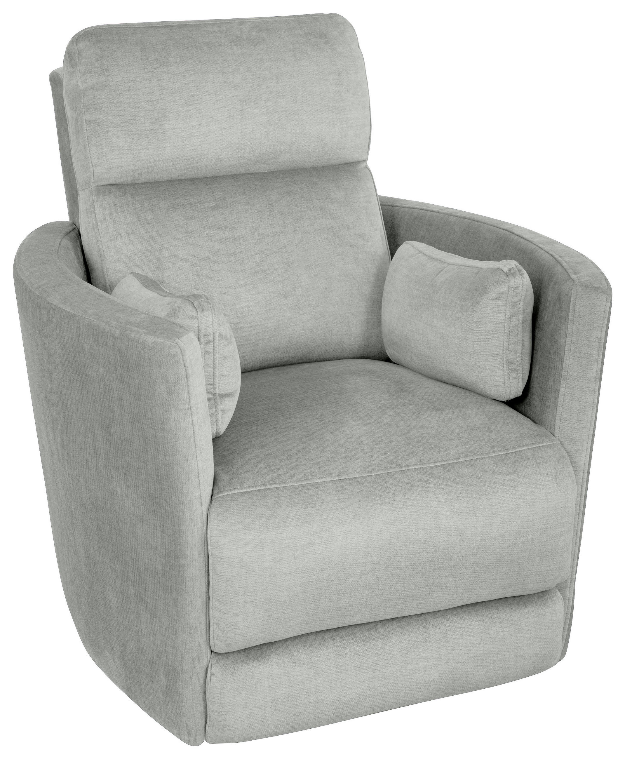 FERNSEHSESSEL  mit Zierkissen Webstoff Grau  - Schwarz/Grau, MODERN, Textil/Metall (91,4/101,6/96,5cm) - Livetastic