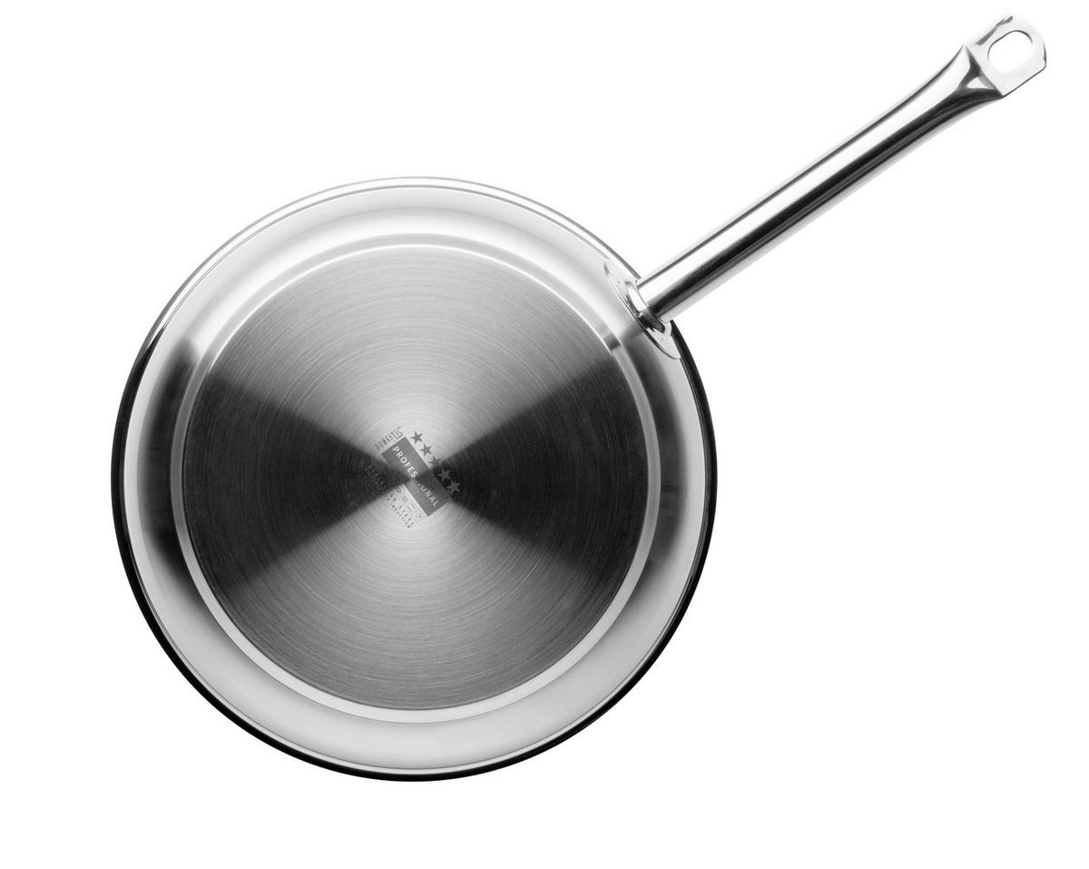 BRATPFANNE Professional  - Silberfarben, Basics, Metall (25/47,5/6,1cm) - Mäser