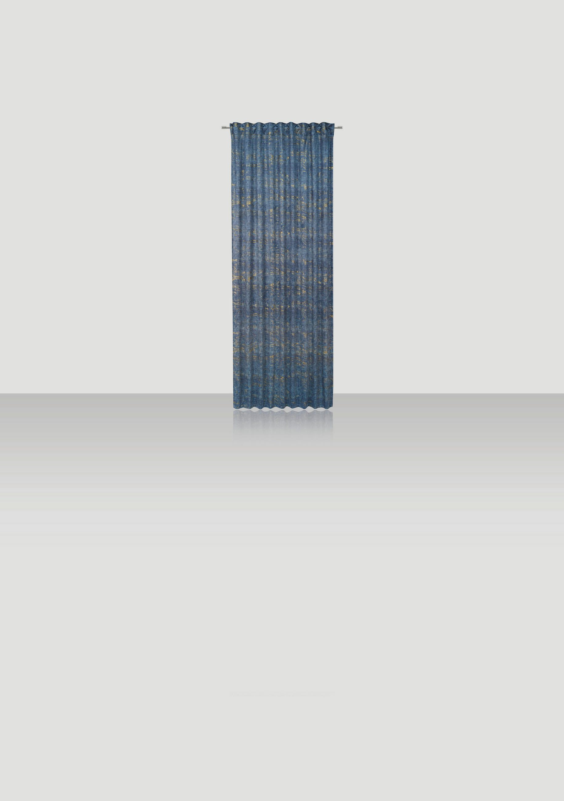 FERTIGVORHANG  blickdicht   138/245 cm  - Blau, Design, Textil (138/245cm) - Novel