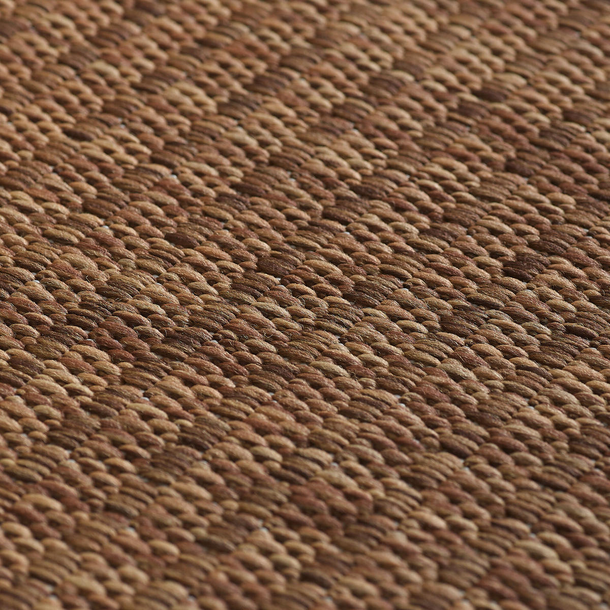 OUTDOORTEPPICH 60/100 cm GIZA  - Braun, Basics, Textil (60/100cm) - Novel