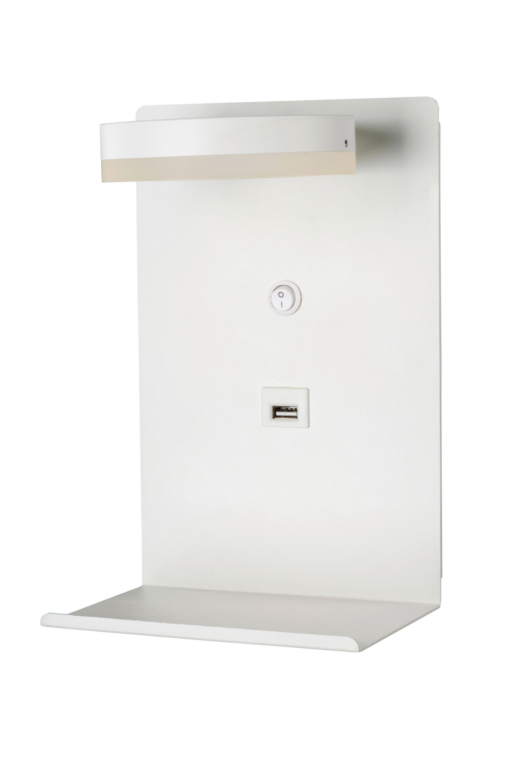 LED VÄGGLAMPA Compact 15/10/23 cm   - vit, Klassisk, metall (15/10/23cm)