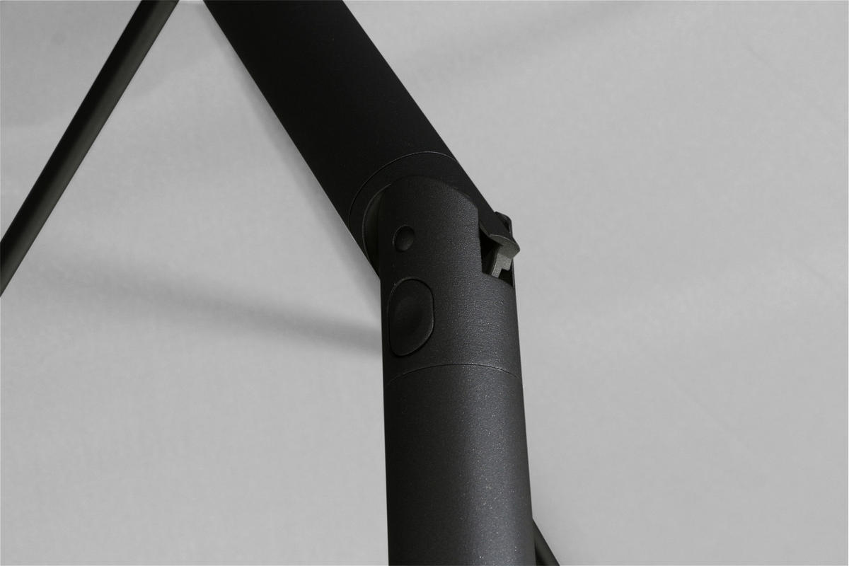 LOUNGEGARNITUR 3-teilig   Teakholz Aluminium, Stahl  - Anthrazit/Teakfarben, KONVENTIONELL, Holz/Kunststoff - Siena Garden