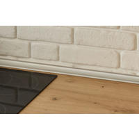 KUHINJSKI BLOK - bela/barve aluminija, Trendi, umetna masa/leseni material (220cm) - Respekta