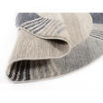 WEBTEPPICH 200 cm Palazzo Lobo Blau, Grau  - Blau/Grau, KONVENTIONELL, Textil (200cm) - Novel
