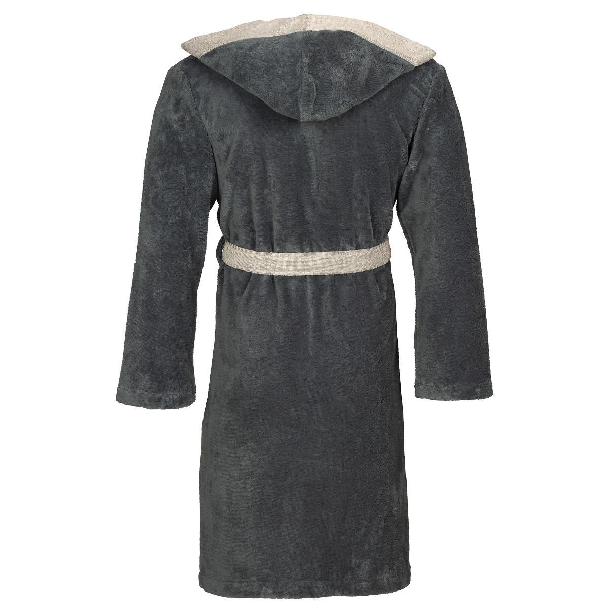 BADEMANTEL XL Unisex  - Grau, Basics, Textil (XLnull) - Vossen