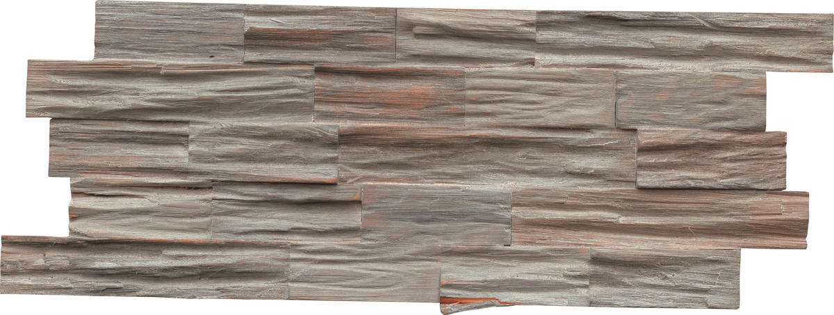 WANDVERKLEIDUNG - Grau, Basics, Holz (50/20/1.8cm)
