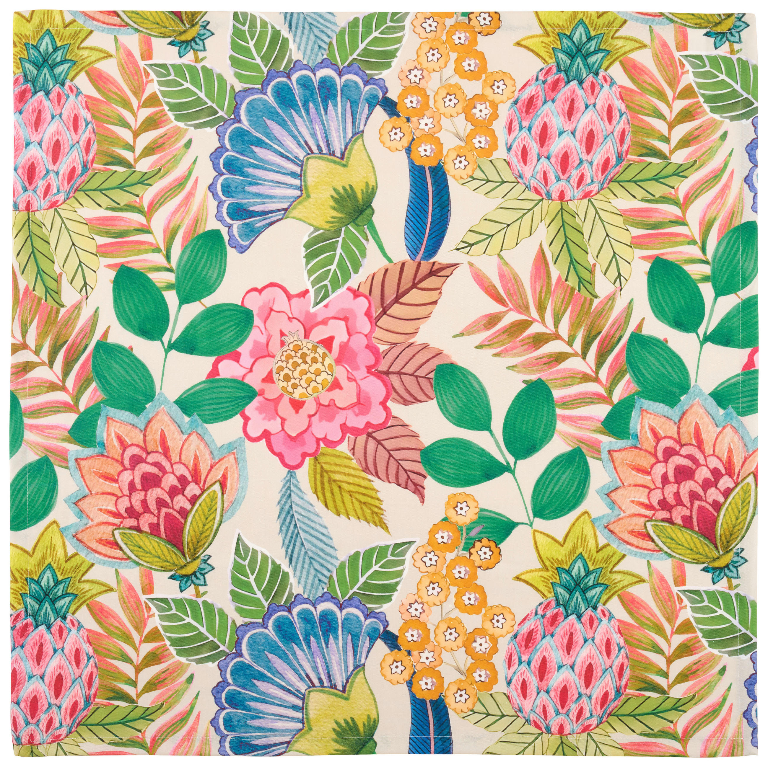 TISCHDECKE Textil Flachgewebe Multicolor 85/85 cm  - Multicolor, Basics, Textil (85/85cm) - Esposa