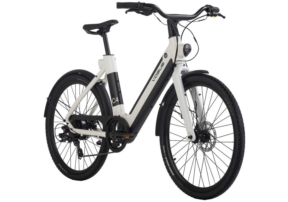 ELEKTROFAHRRAD - Weiß, Basics, Metall (180/70/100cm) - Atrigo