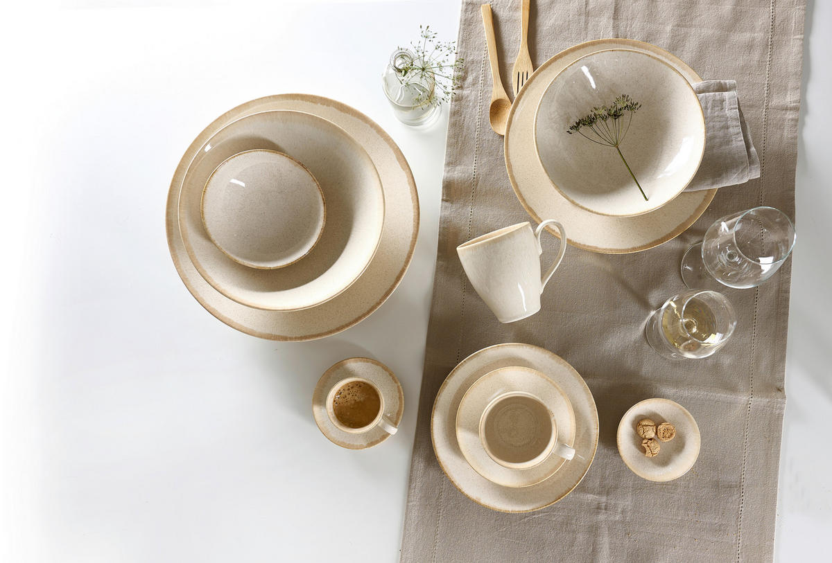 UNTERTASSE - Creme, KONVENTIONELL, Keramik (14,5/2cm) - Ritzenhoff Breker