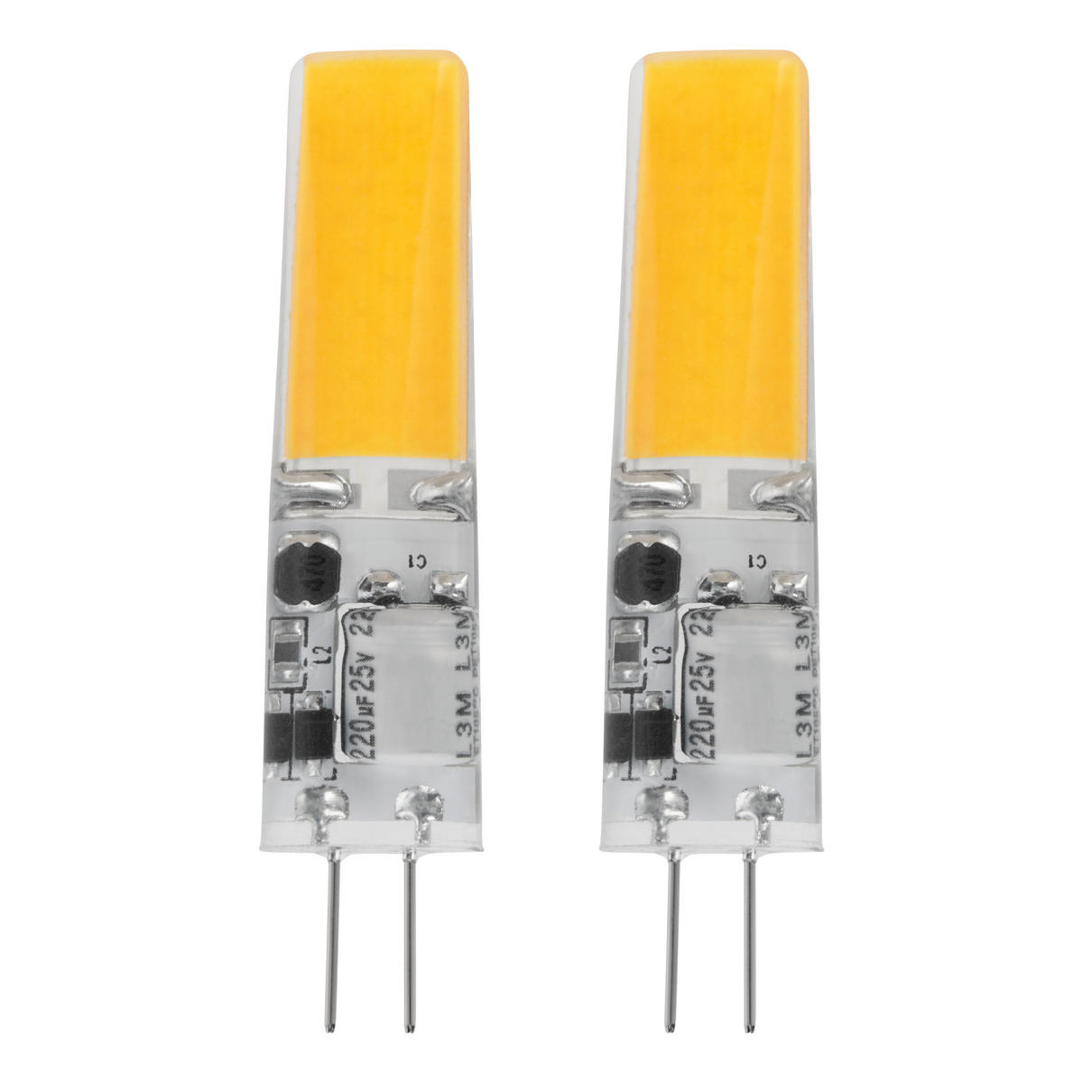 LED-LEUCHTMITTEL   G4 3 W  - Transparent, Basics, Kunststoff (1,2/5,3cm) - Eglo