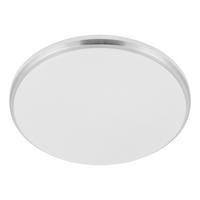 LED-DECKENLEUCHTE  34/6,5 cm    - Weiss/Nickelfarben, Basics, Kunststoff/Metall (34/6,5cm) - Eglo