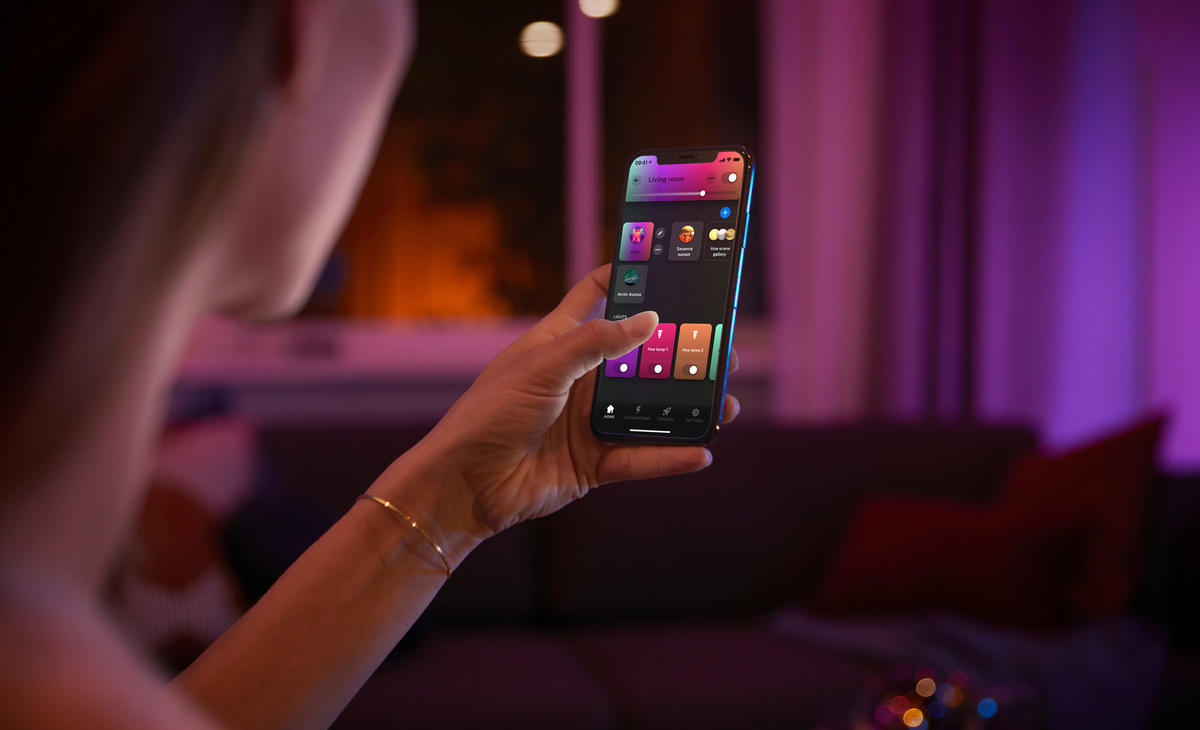 SCHIENENSYSTEM Perifo 221,5/12,8/2,6 cm   - Weiß, Basics, Metall (221,5/12,8/2,6cm) - Philips HUE