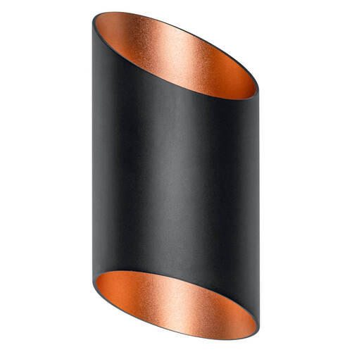 LED-WANDLEUCHTE Smart+ Orbis Wall Lamp Cylinder 12,7/9,5/20 cm   - Schwarz, Design, Metall (12,7/9,5/20cm) - Ledvance