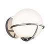 VÄGGLAMPA Elstead Fe-Apollo 1 18,1/17,1/21 cm   - nickelfärgad, Basics, metall/glas (18,1/17,1/21cm) - Elstead Lighting