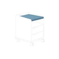 SITZKISSEN  - Hellblau, Basics, Textil (44/5/39cm) - Paidi