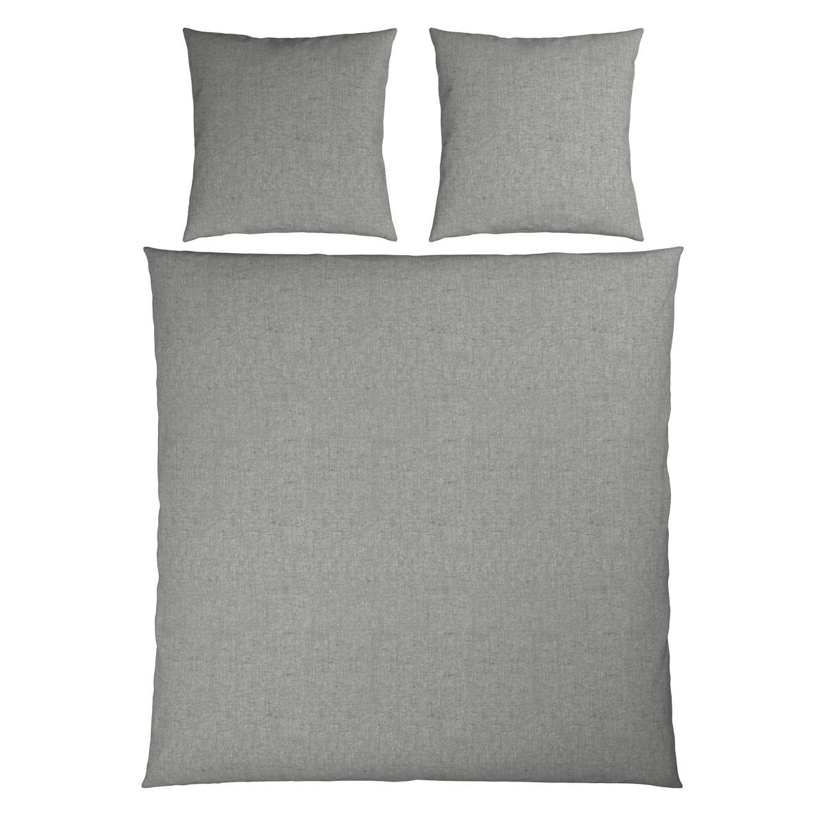 WENDEBETTWÄSCHE Flanell 200/200 cm  - Textil (200/200cm) - Novel