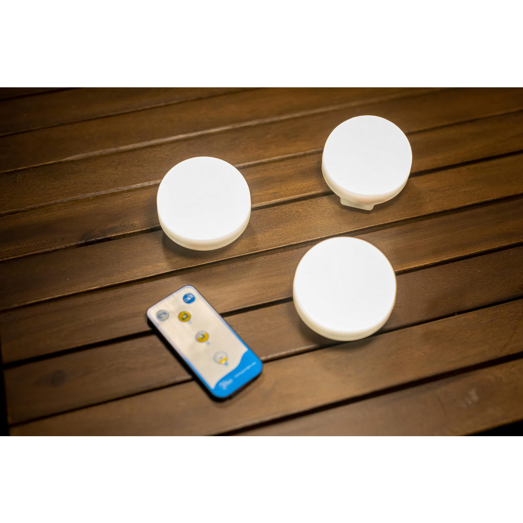 Thumbnail - Newgarden AUßENLEUCHTE Cherry, Weiß, Kunststoff, Kugel,Kugel, 6 cm, 3 Helligkeitsstufen, Ladeanzeige, einfach zu transpo...