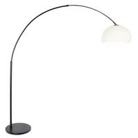STEHLEUCHTE SPARKLED LIGHT 50/240/230 cm  - Schwarz/Weiß, Trend, Kunststoff/Metall (50/240/230cm)