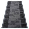 LÄUFER 80/150 cm FD Grau  - Grau, KONVENTIONELL, Kunststoff/Textil (80/150cm)