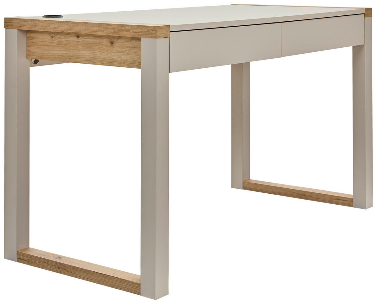 SCHREIBTISCH 135/65/79,6 cm Kaschmir, Eiche Artisan  - Kaschmir/Eiche Artisan, KONVENTIONELL, Holzwerkstoff (135/65/79,6cm) - Novel