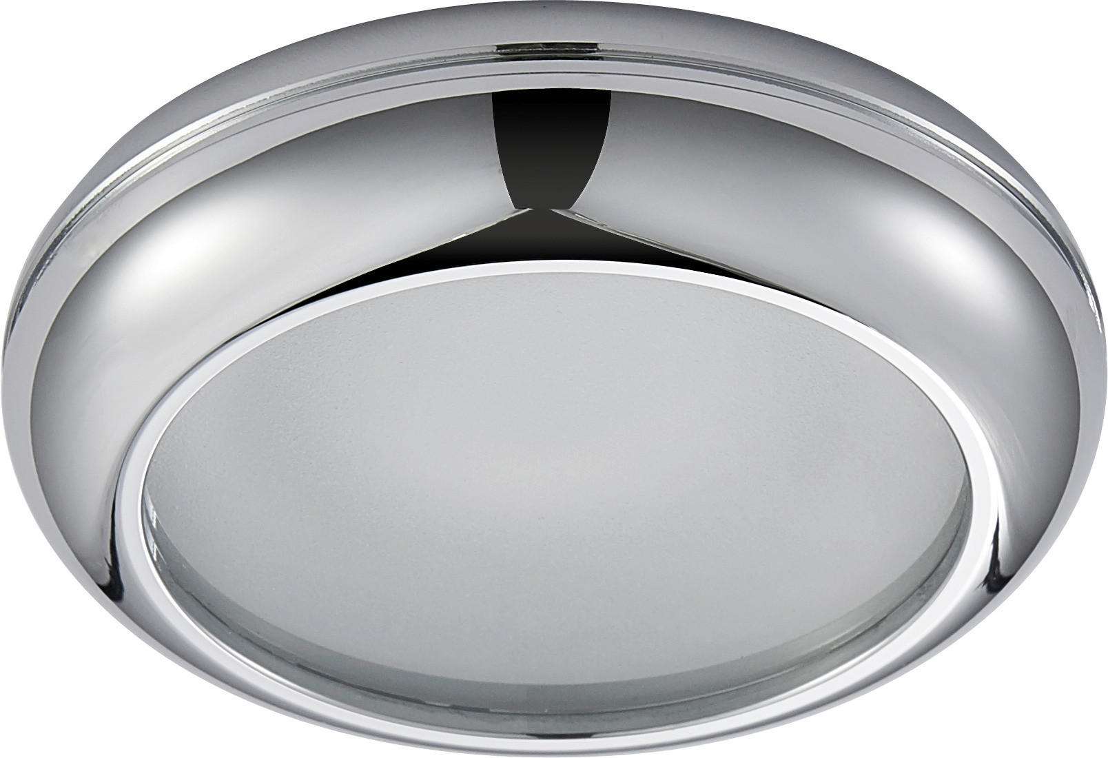 SPOTLÁMPA - krómszínű, Basics, üveg/fém (8.5/2cm)