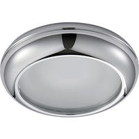 SPOTLÁMPA - krómszínű, Basics, üveg/fém (8.5/2cm)