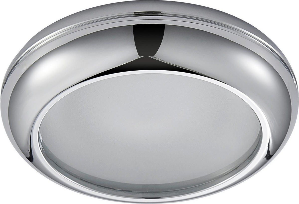 SPOTLÁMPA - krómszínű, Basics, üveg/fém (8.5/2cm)