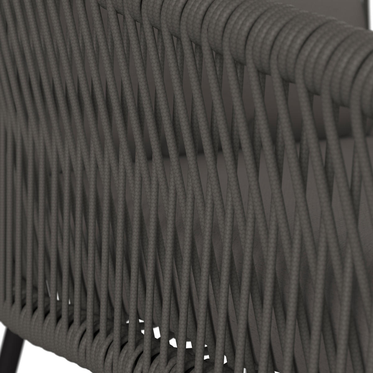 BALKONSET  - Grau, MODERN, Kunststoff/Metall (40/40/39.5cm) - Ambia Garden